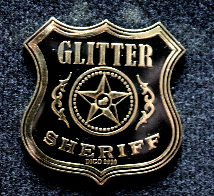 2020 Colorado Destination Imagination Glitter Sheriff DI Trading Pin