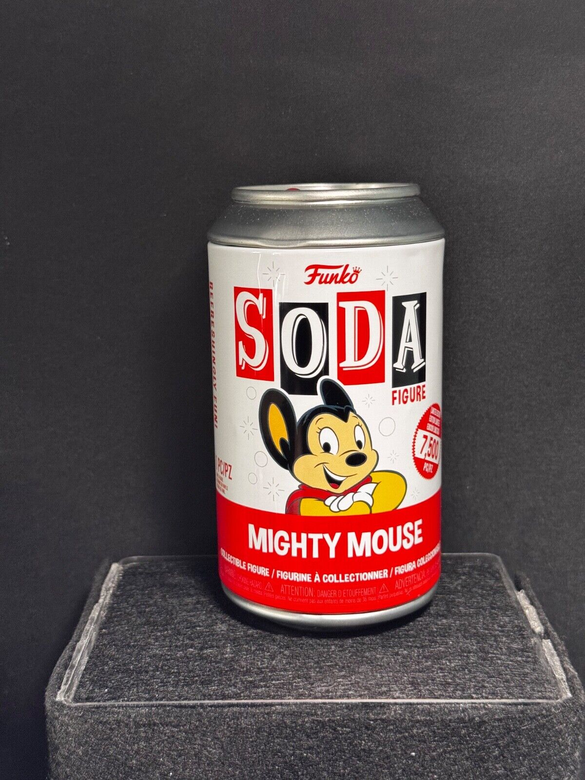 Funko Vinyl Soda: Mighty Mouse figure