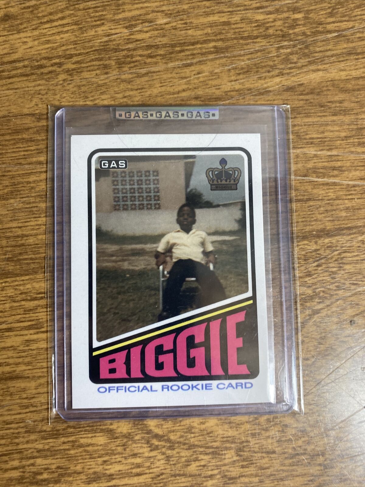 2022 GAS The Notorious B.I.G. Biggie Smalls Official Rookie Card