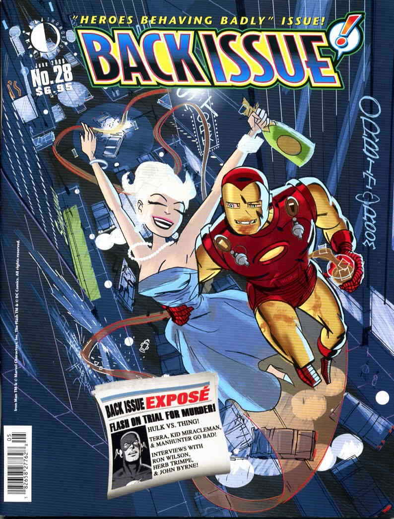 Back Issue #28 FN; TwoMorrows | Darwyn Cooke - Iron Man - we combine shipping
