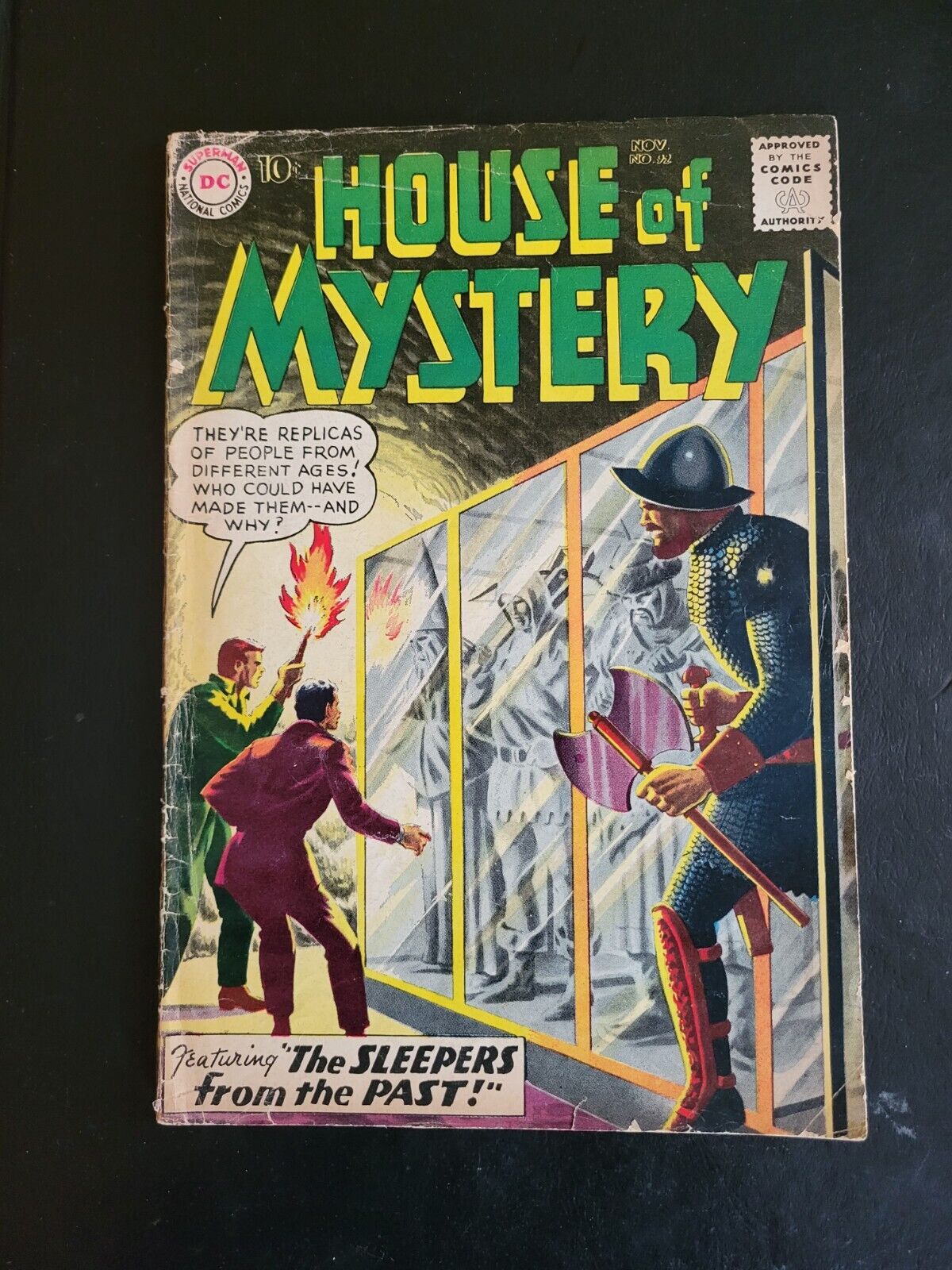 House of Mystery #92, 6.0,  DC 1959 Dick Dillin, **GREY TONE COVER**