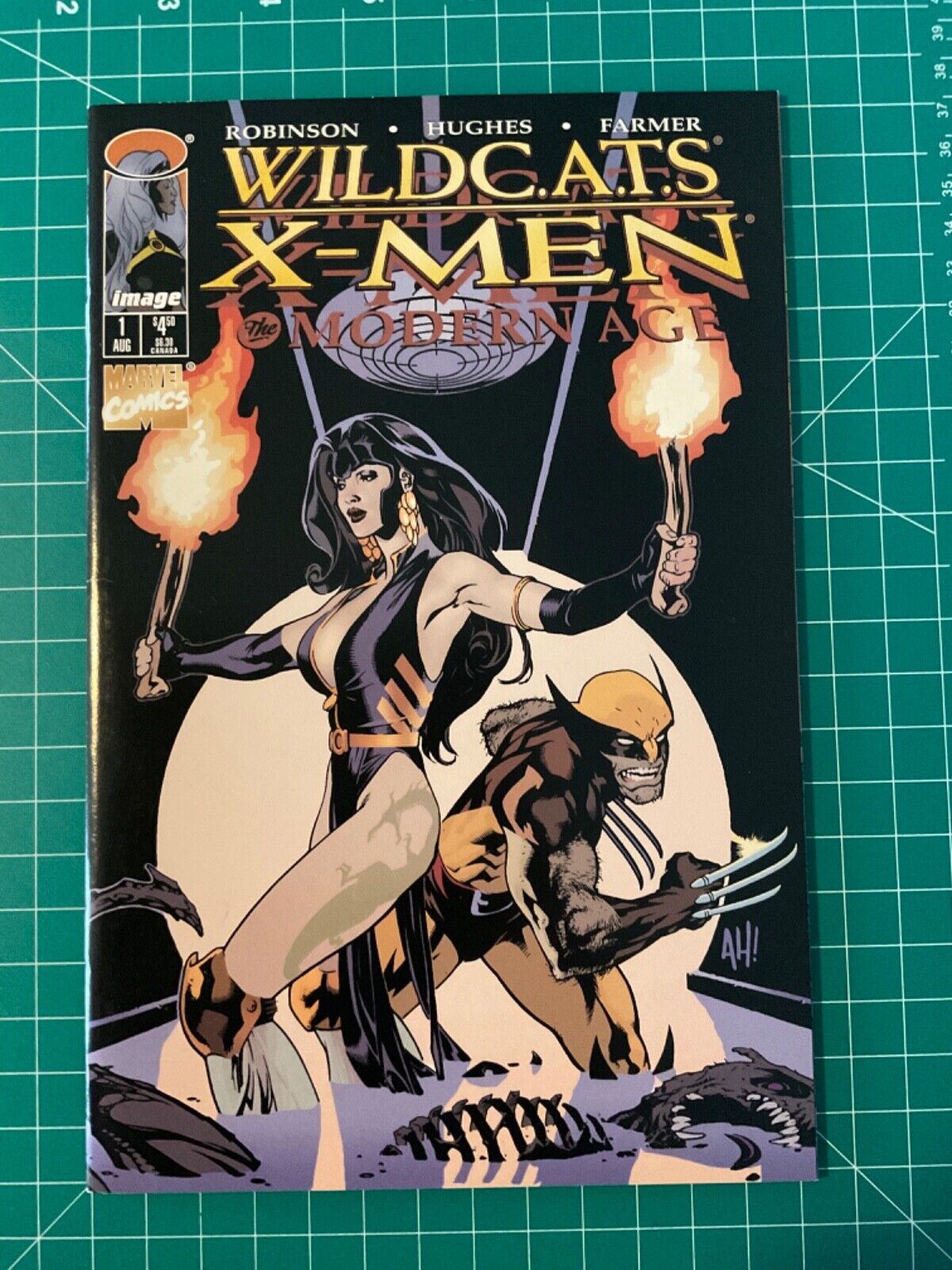 WILDCATS X-Men #1 Adam Hughes Image Marvel 1997