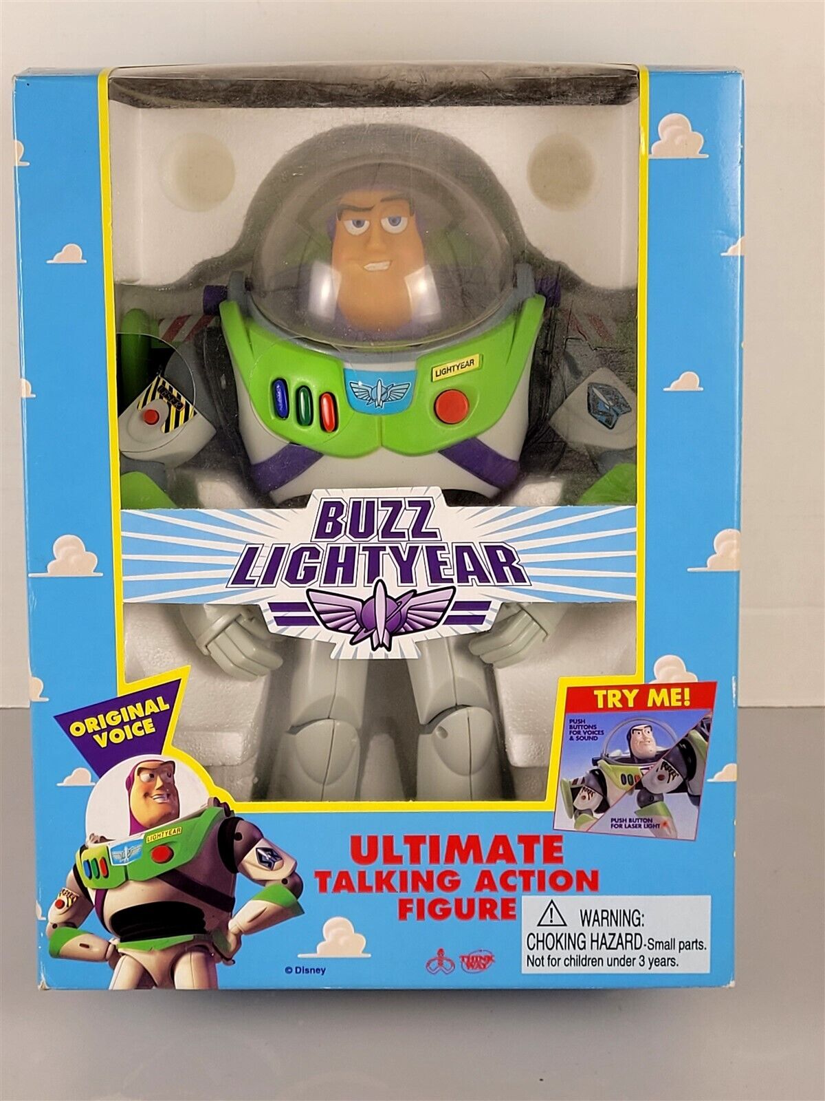 Disney Toy Story Buzz Lightyear Ultimate Talking Action Figure No. 62809 ~ C53