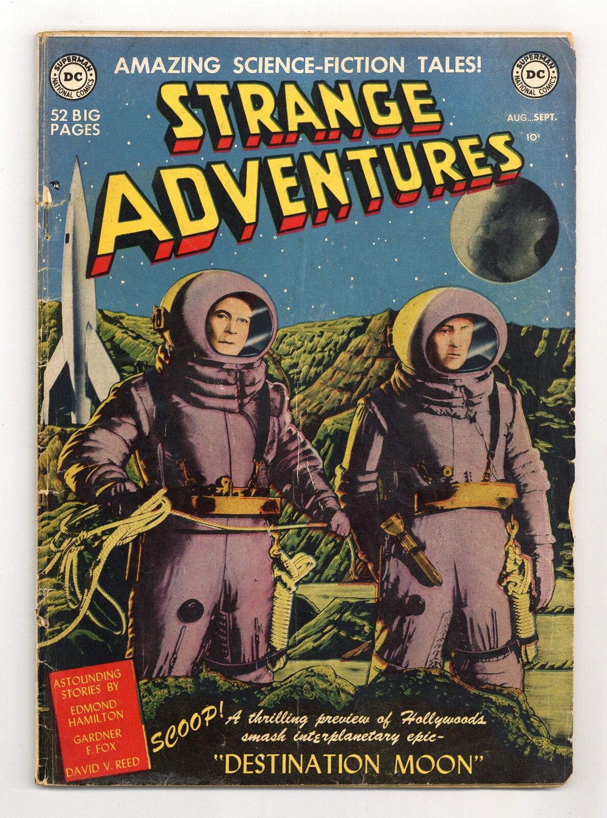 Strange Adventures #1 GD/VG 3.0 1950