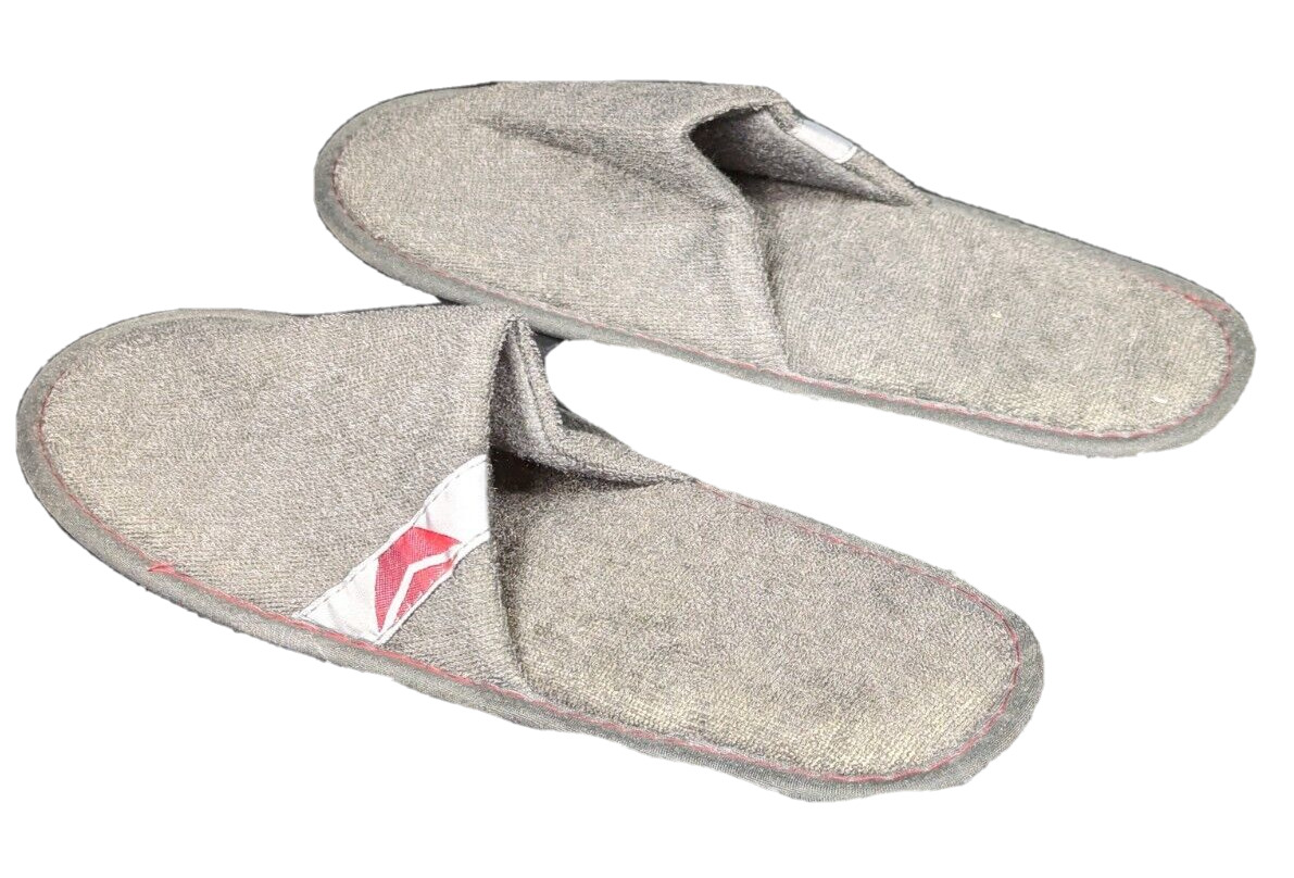 Delta Airlines Slippers Delta One First Class Sealed New Unisex