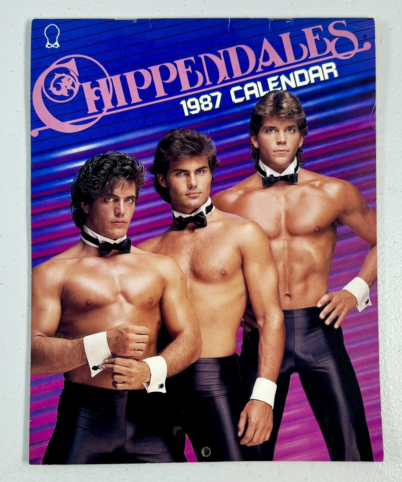 *MINT* Vintage 1987 Chippendales Calendar Men Strippers