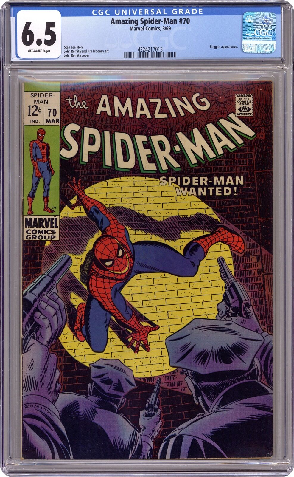 Amazing Spider-Man #70 CGC 6.5 1969 4224217013