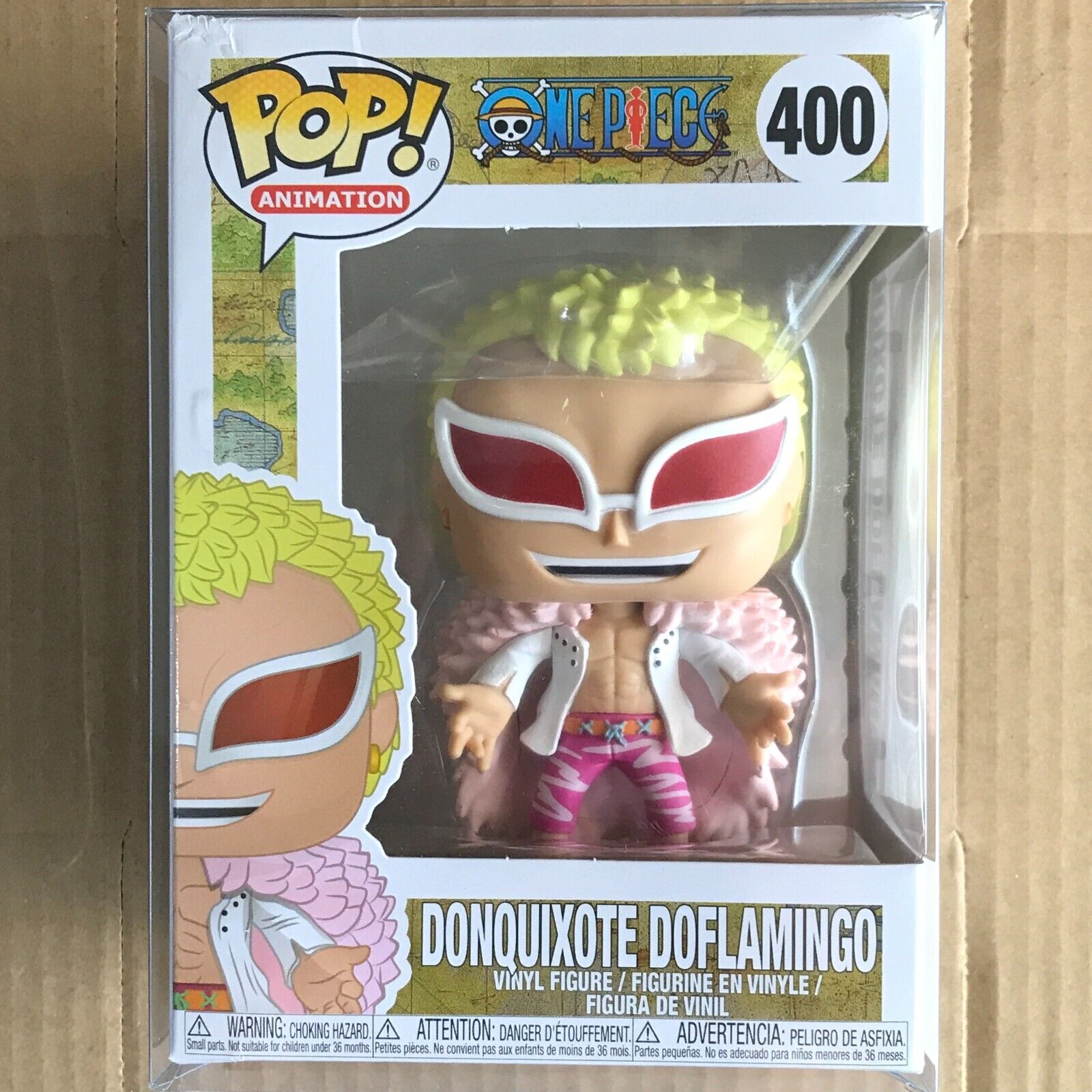 Funko Pop Donquixote Doflamingo #400, One Piece, Animation, Anime