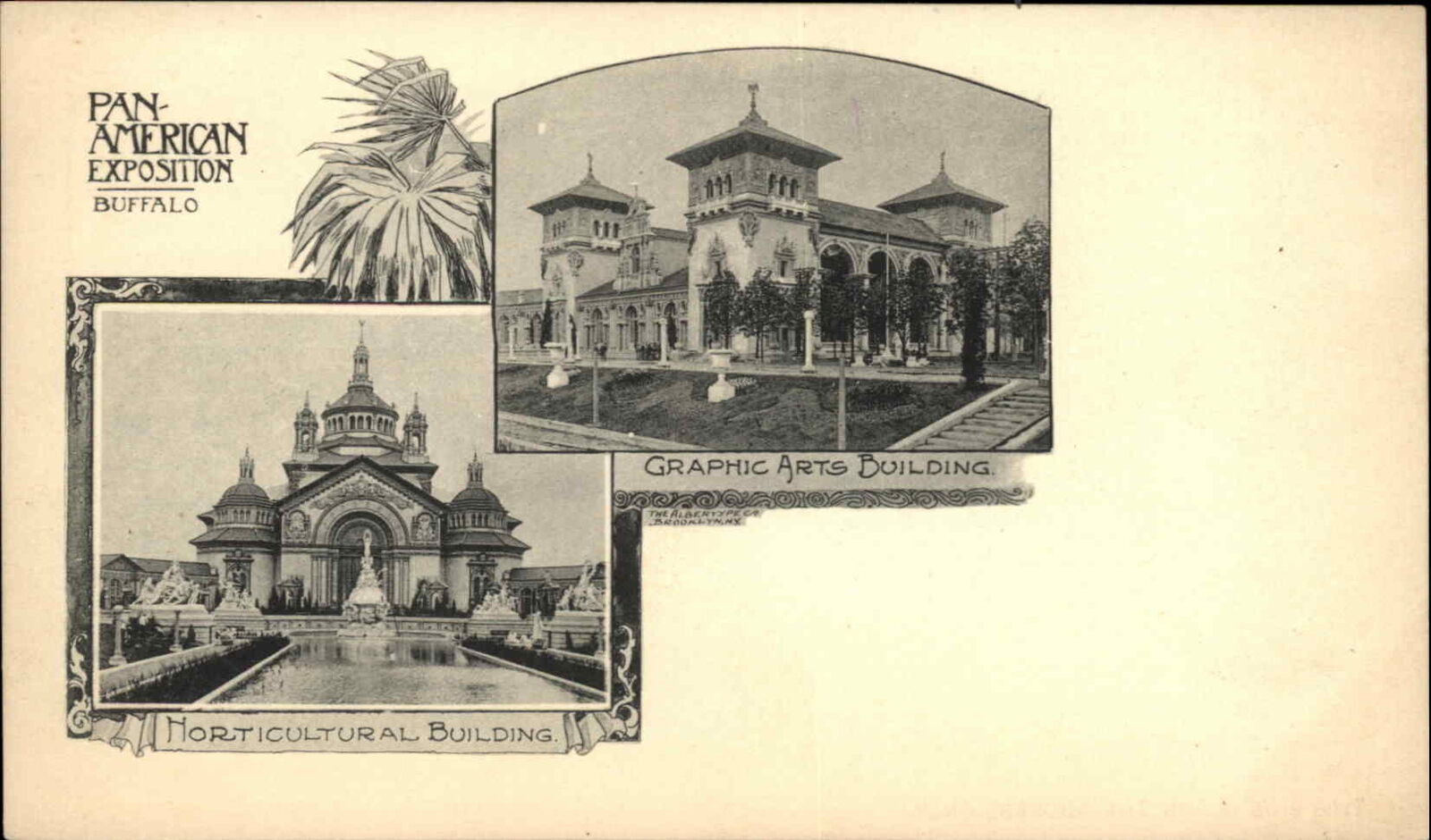 Pan-American Exposition Buffalo NY 1901 Multi View Unused Postcard EXC COND
