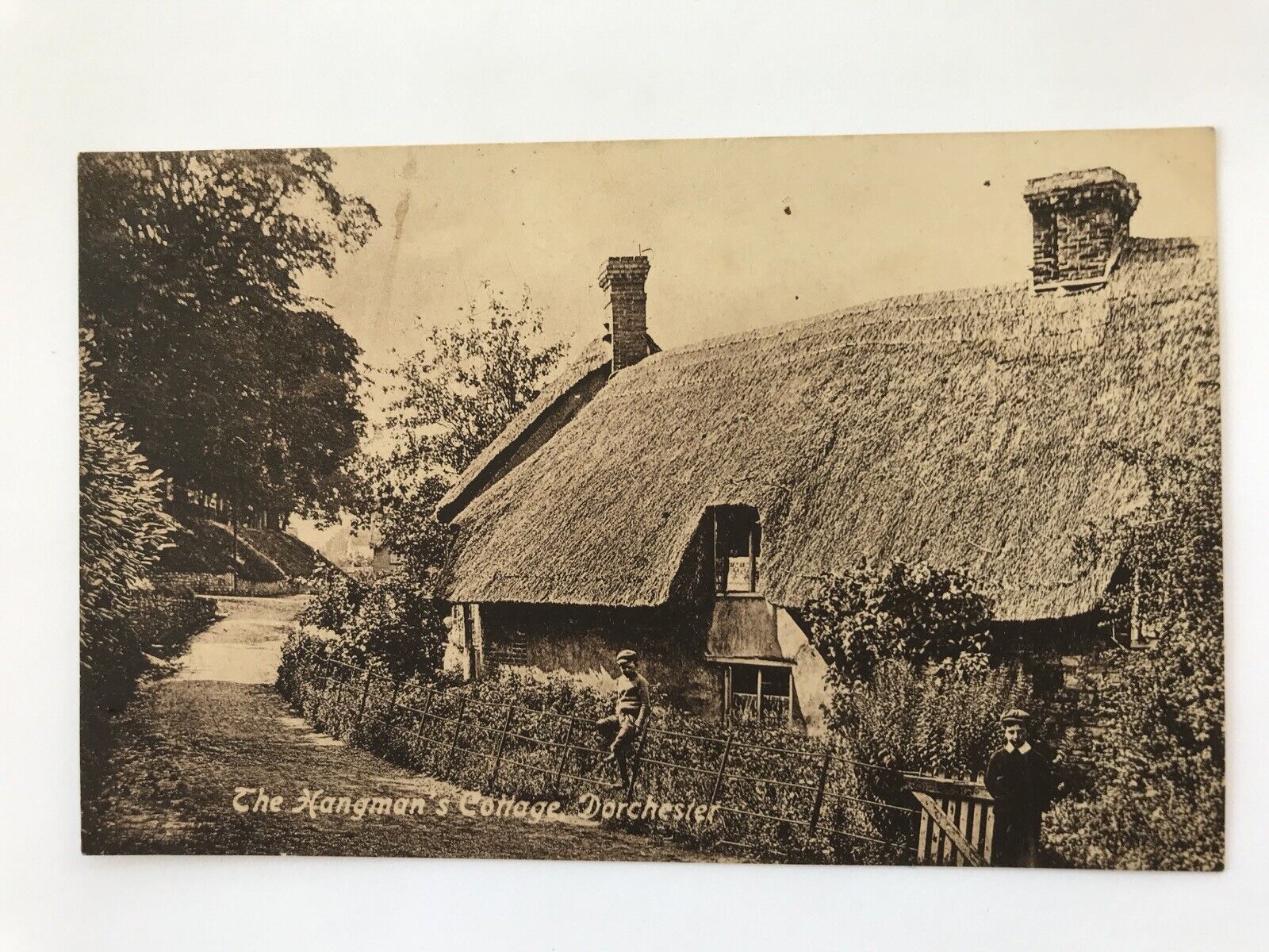 The Hangman’s Cottage. Dorchester.  Postcard. 