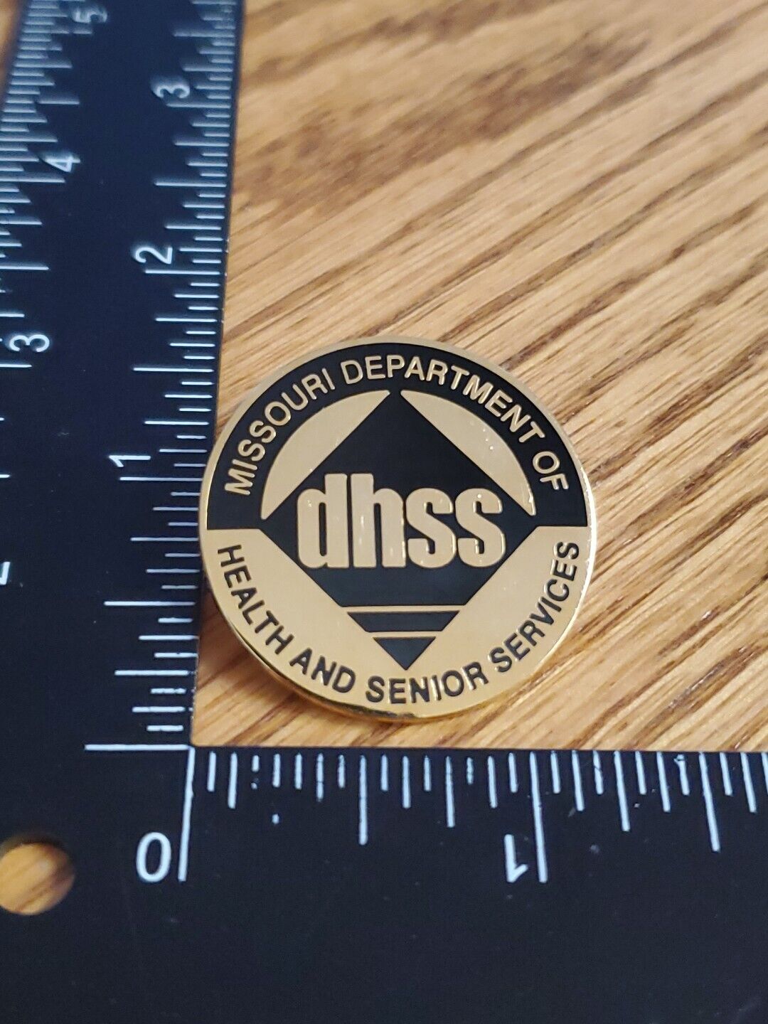 Missouri DHSS DEPARTMENT HEALTH AND SENIOR SERVICES (ENAMEL) PIN H1