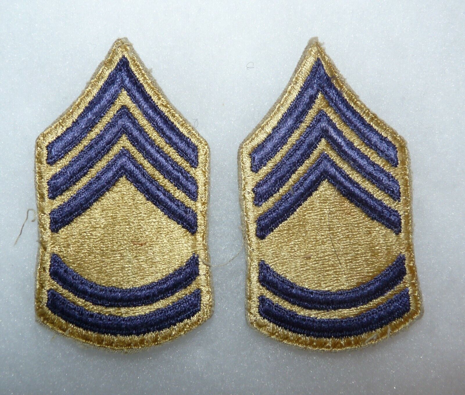 Original 1948 Pattern US Army Sergeant First Class Chevrons Pair