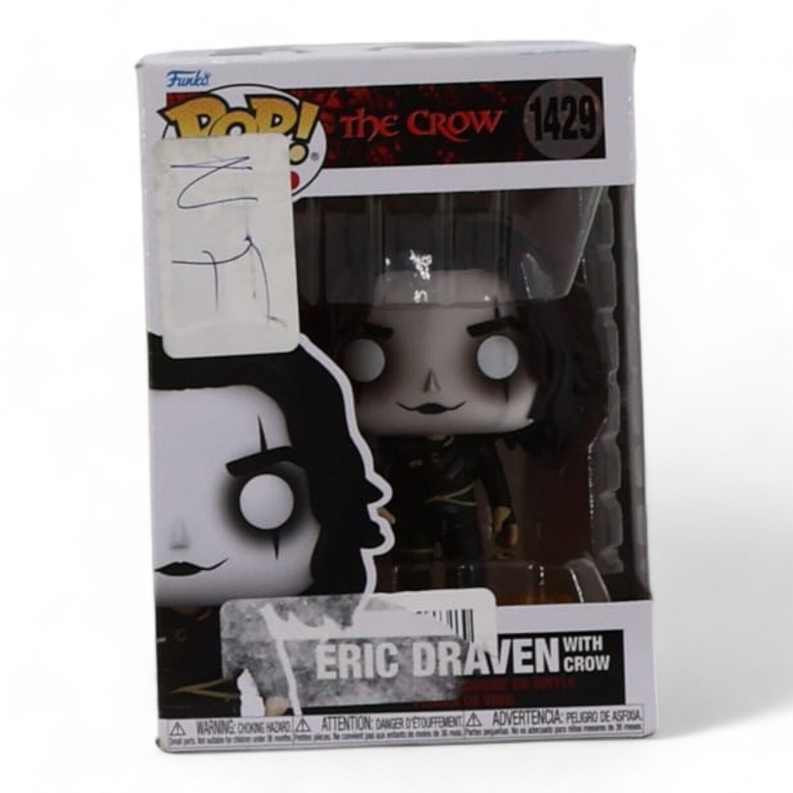 Funko Pop Movies The Crow #1429 Eric Draven with Crow Vinyl Figure