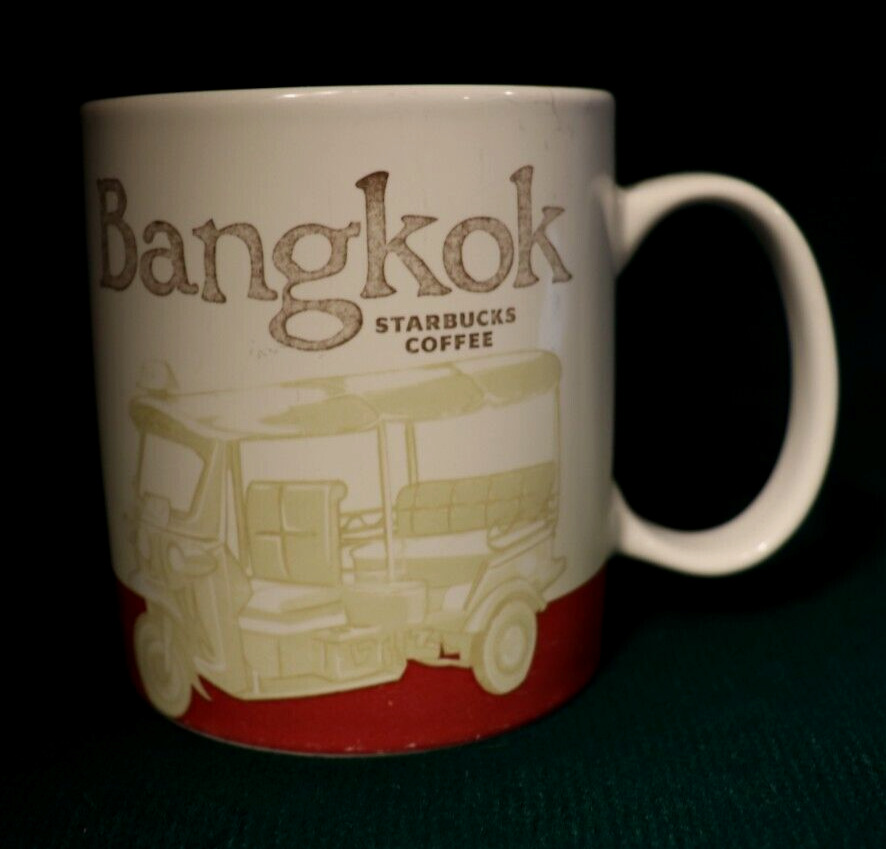 Starbucks Bangkok Global Icon Series 16 oz. Coffee Cup Mug - made in Thailand