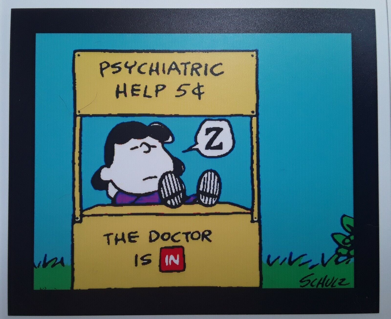  PEANUTS  ♡ Magnet ♡ The Doctor is in ♡