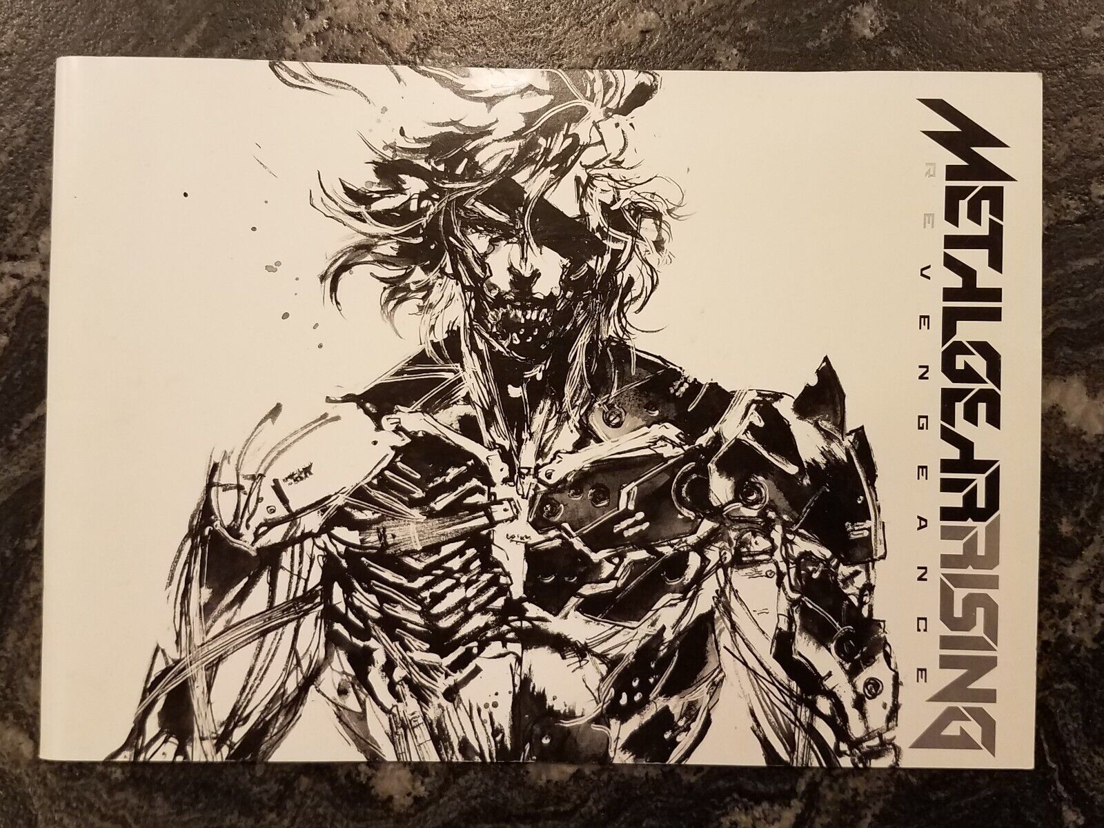 Metal Gear Solid Rising Revengeance Yoji Shinkawa Art Work Book Pre-order Bonus