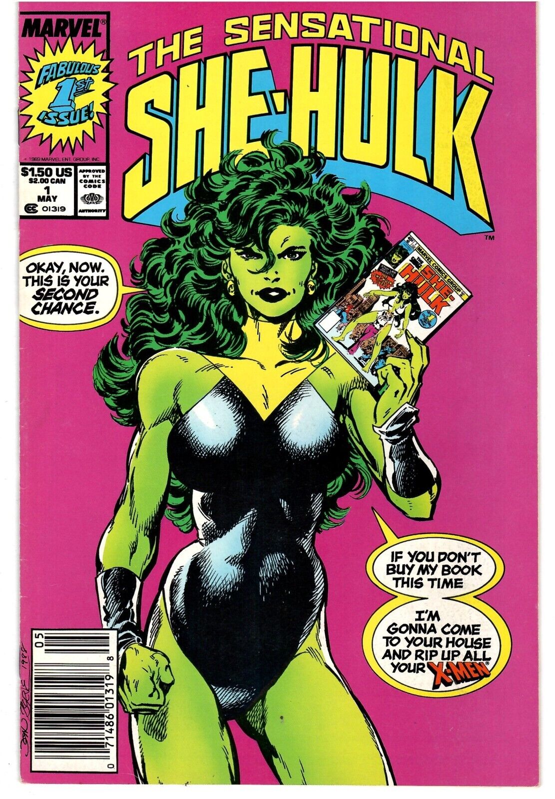 The Sensational She-Hulk #1 (1989) Marvel Comics VF Condition