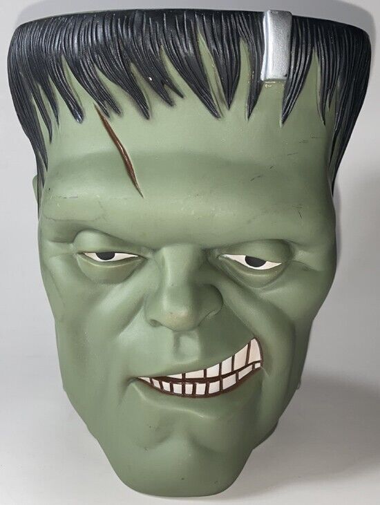 Sideshow 1999 Universal Studios Monsters Frankenstein Candy Pail Bucket Scuffed