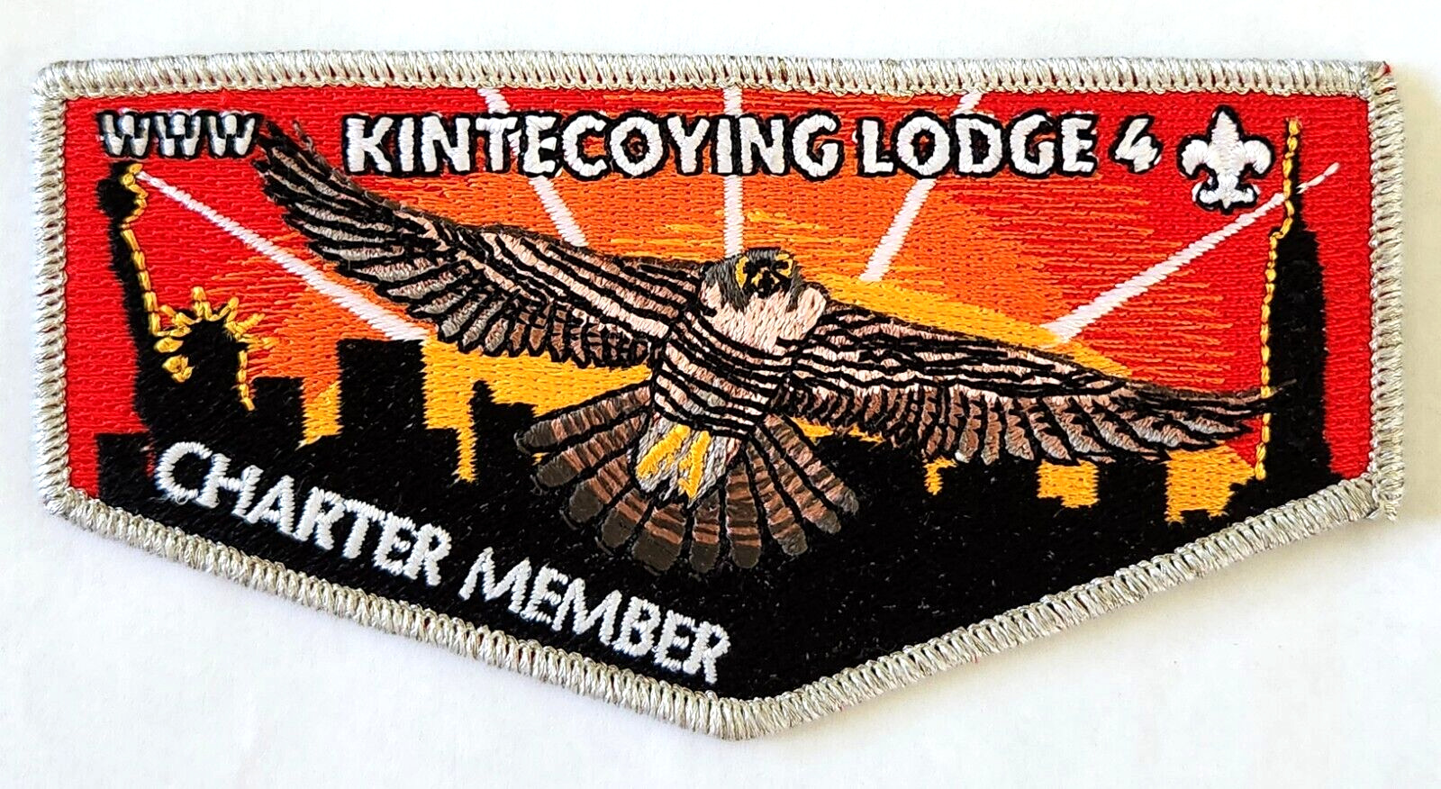 Lodge 4 Kintecoying S1 2013 Charter Member First Flap Pocket Flap  OA  BSA