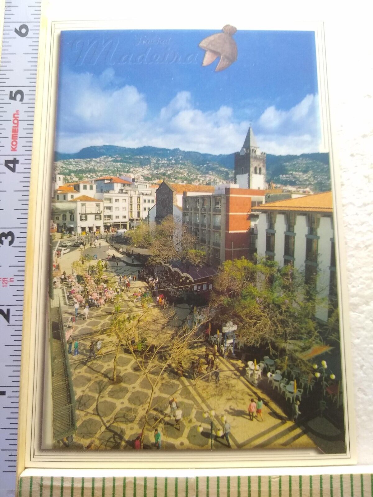 Postcard City of Funchal Madeira Portugal