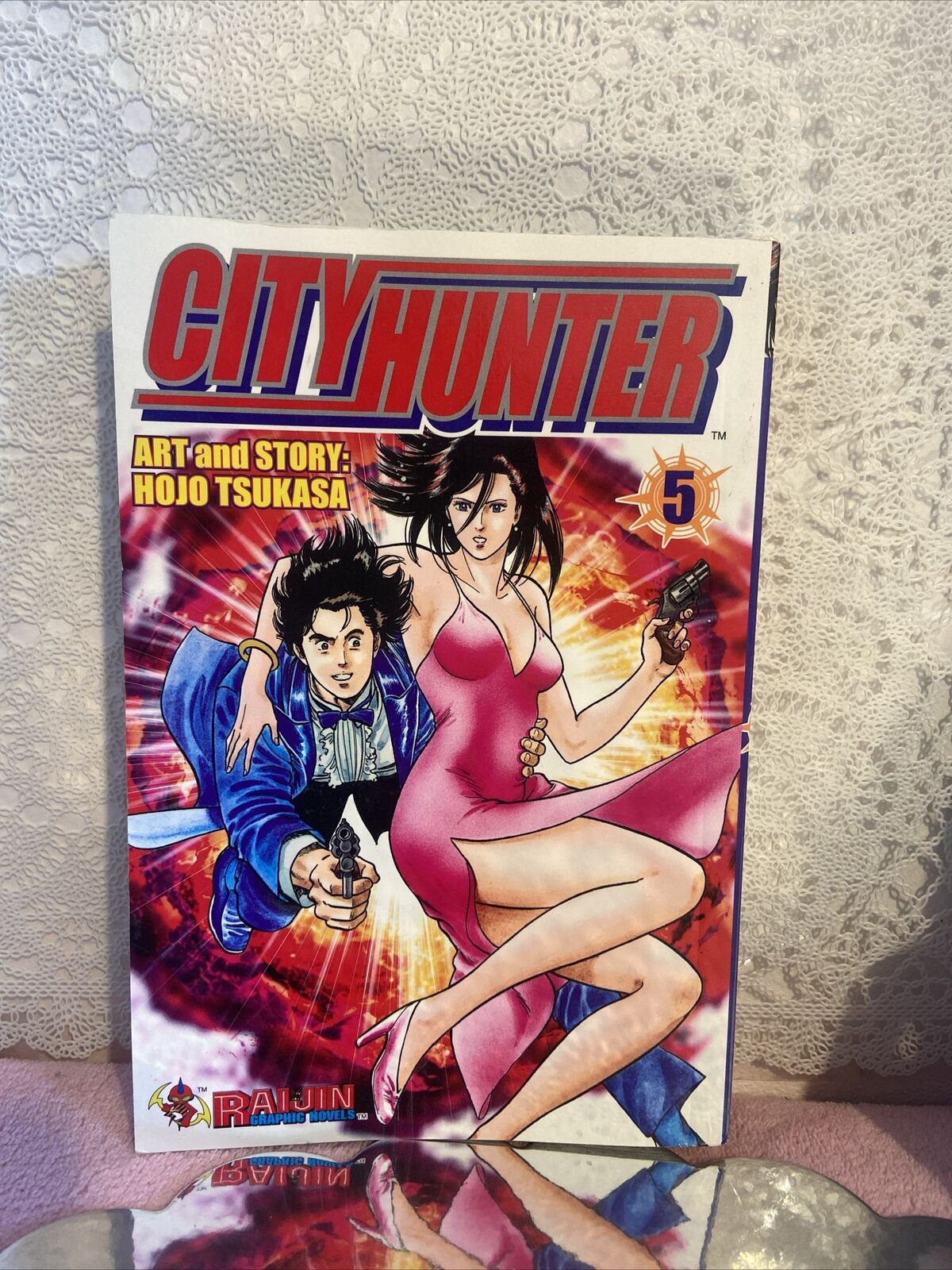 City Hunter Manga Graphic Novel Vol 5 English Action Raijin by Hojo Tsukasa