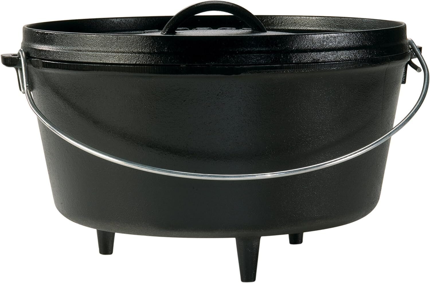 8 Quart Pre-Seasoned Cast Iron Camp Dutch Oven with Lid，New free freight