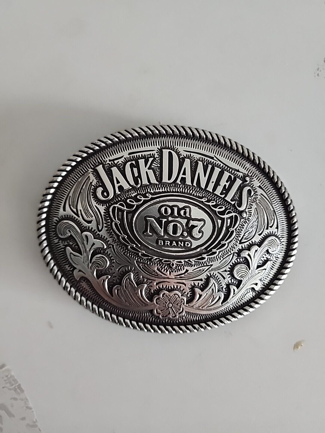Vintage Jack Daniels Old No. 7 Brand 2005 5008JD Belt Buckle 
