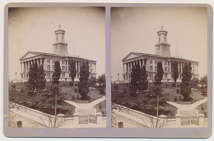TENNESSEE SV - Nashville Capitol - Thuss Koellein & Giers 1870s VERY RARE