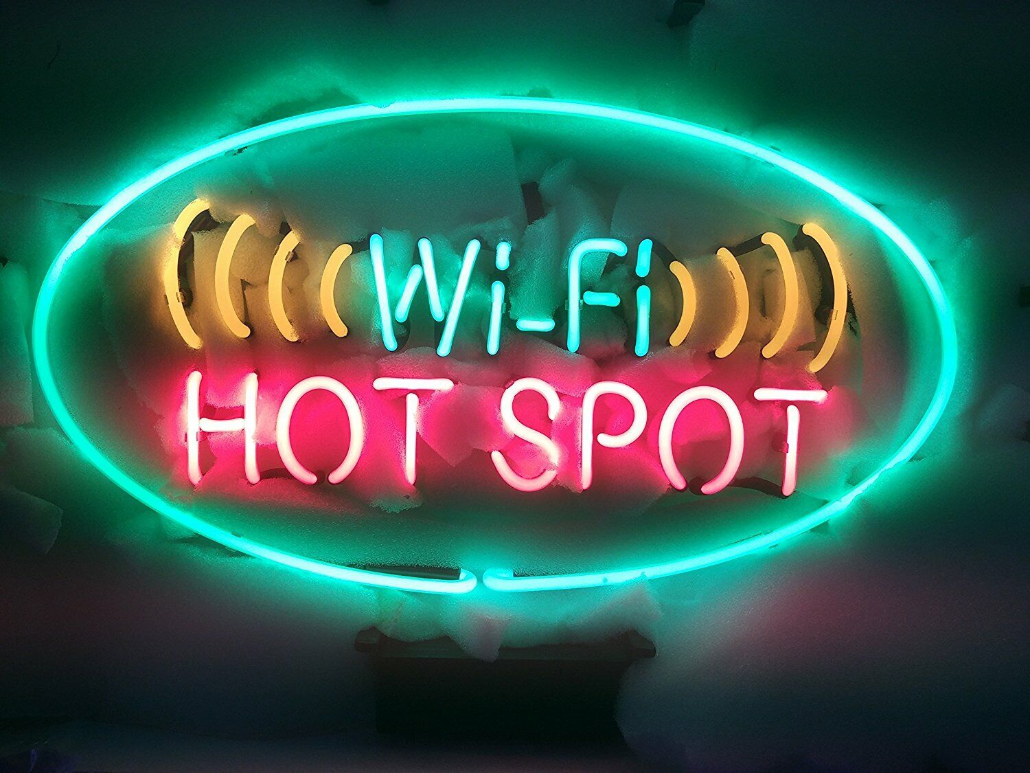 New Wifi Hot Spot Neon Light Sign 24\