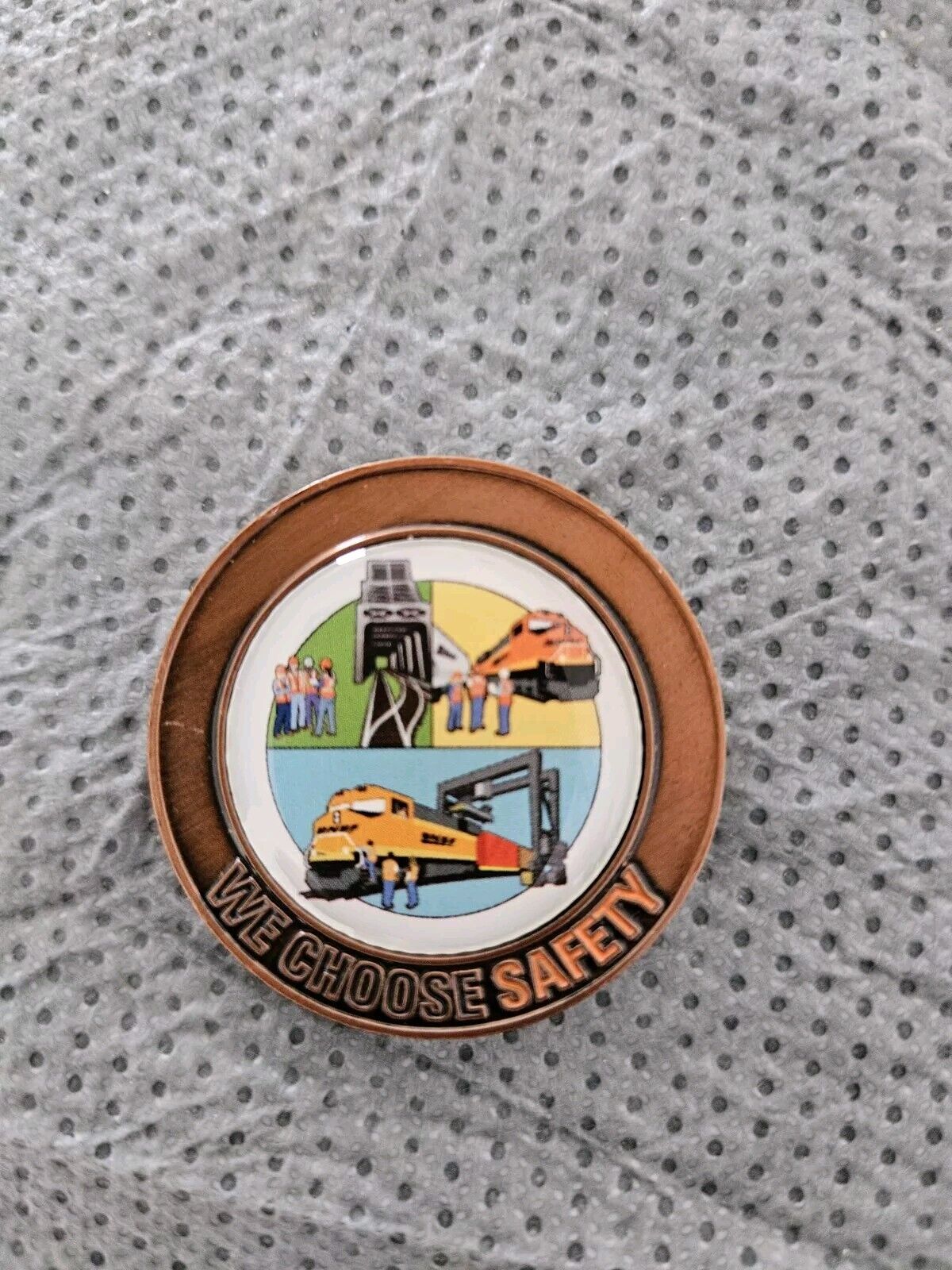 BNSF Safety Bell Coin 2022