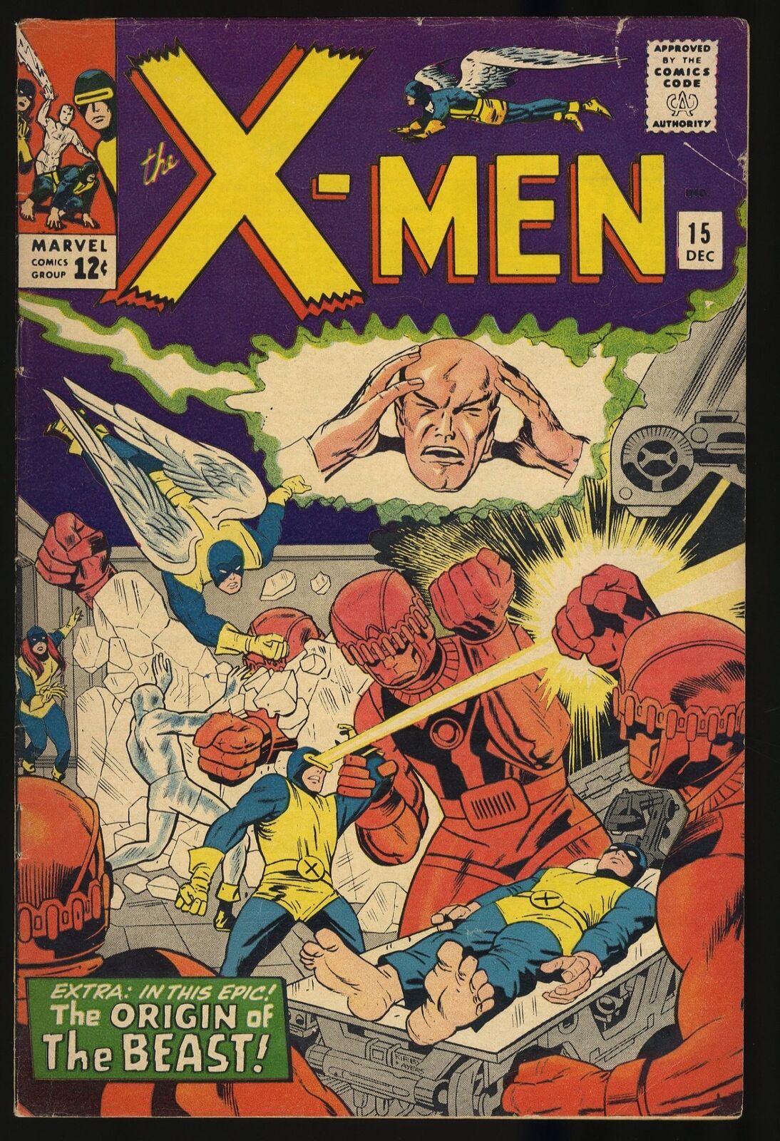 X-Men #15 FN 6.0 2nd Appearance Sentinels 1st Appearance Master Mold