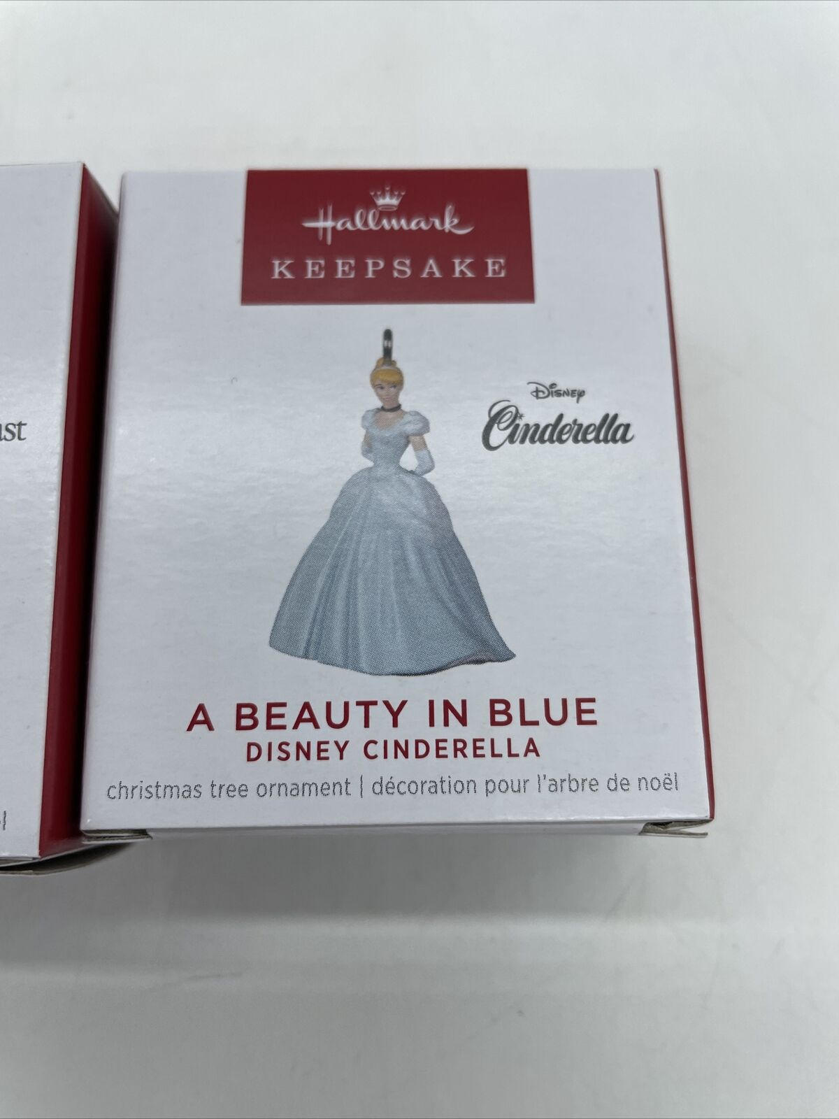 New 2022 Hallmark Keepsake Miniature Ornament Cinderella Beauty in Blue NIP