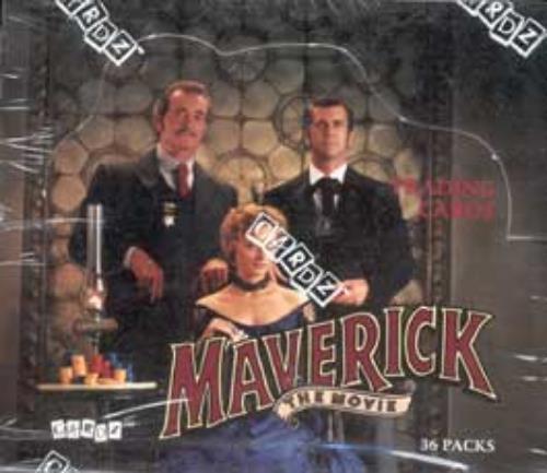 Maverick The Movie Mel Gibson Card Case 8 boxes