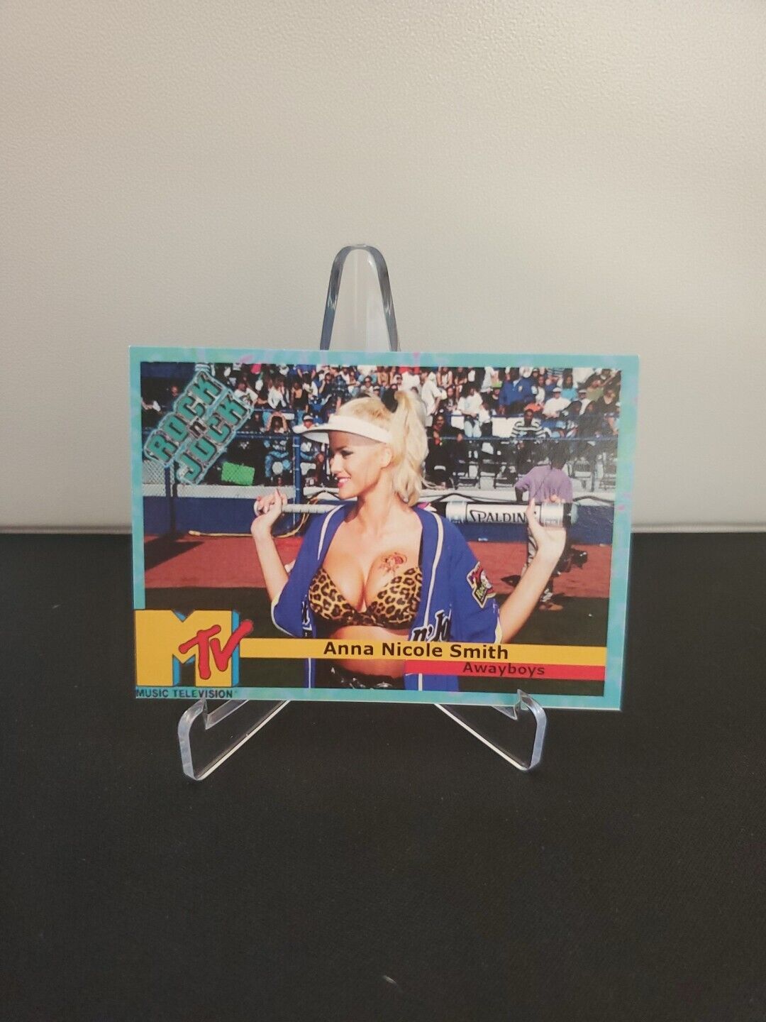 CUSTOM MTV Rock n Jock Softball Anna Nicole Smith Trading Card 2018 #1