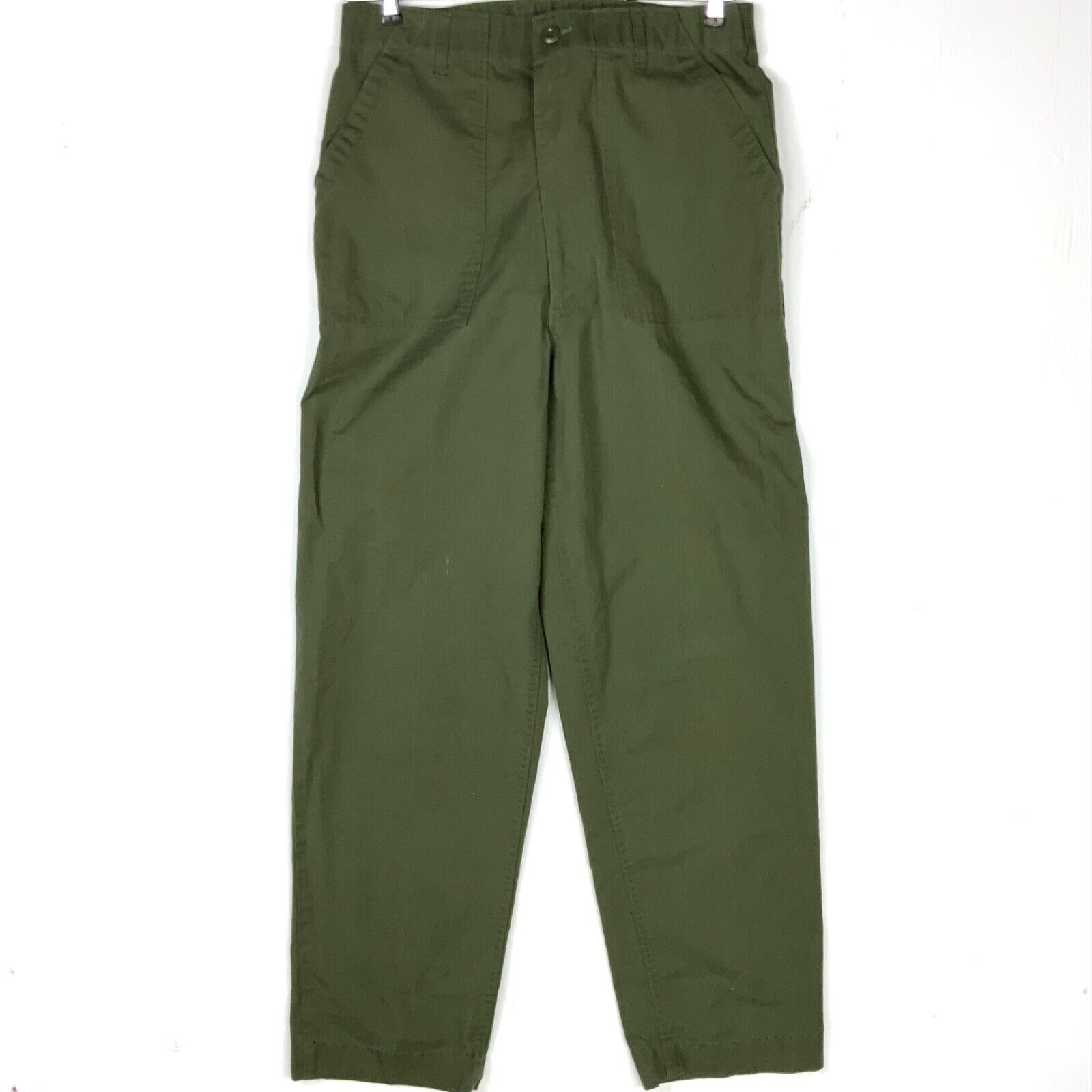 Vintage Military Og-107 Trousers Size 33 x 32 Green Vietnam Era 60s 70s