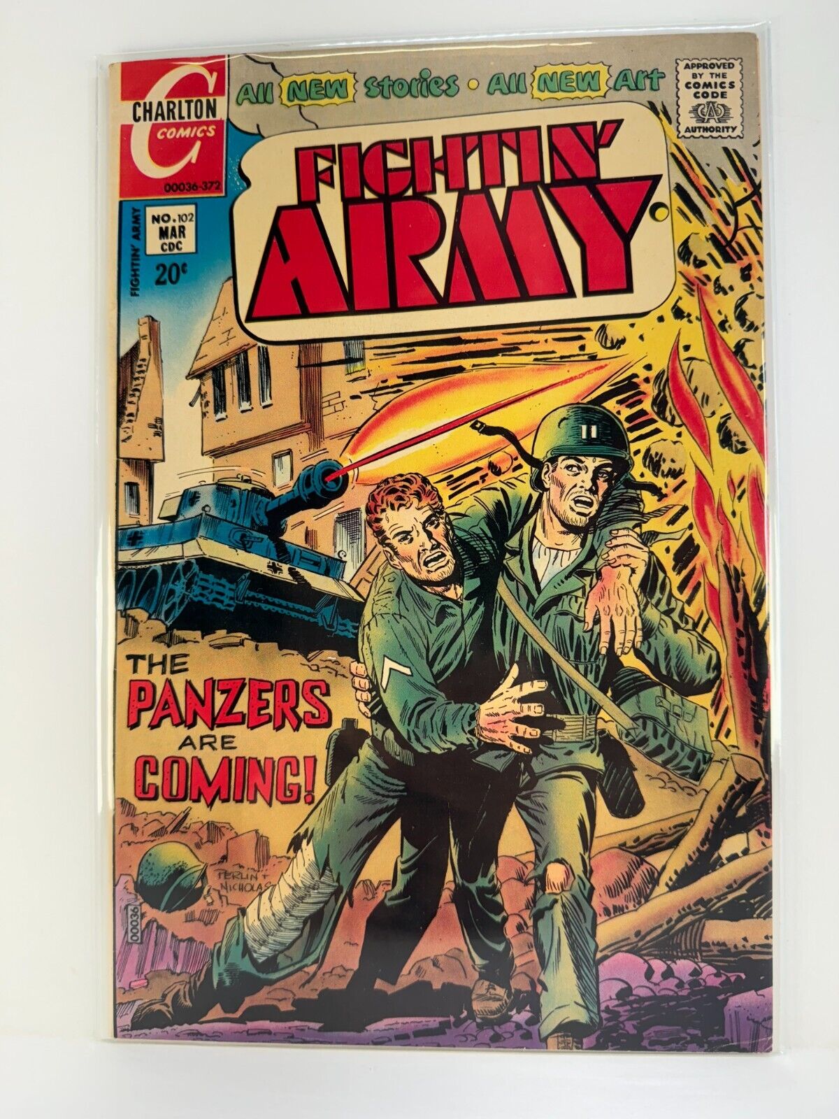 Individual Issues of Vintage War Charlton FIGHTIN' ARMY Comic Books. You Pick