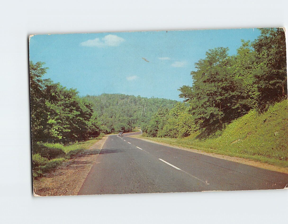 Postcard Scenic Countryside in Georgia USA