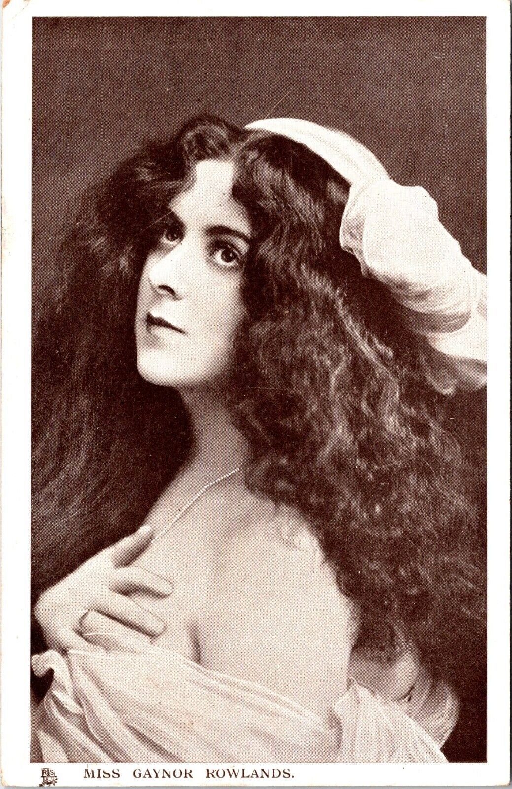 MISS GAYNOR ROWLANDS : STAGE ACTRESS, SINGER, & DANCER (RAPHAEL TUCK)  1906