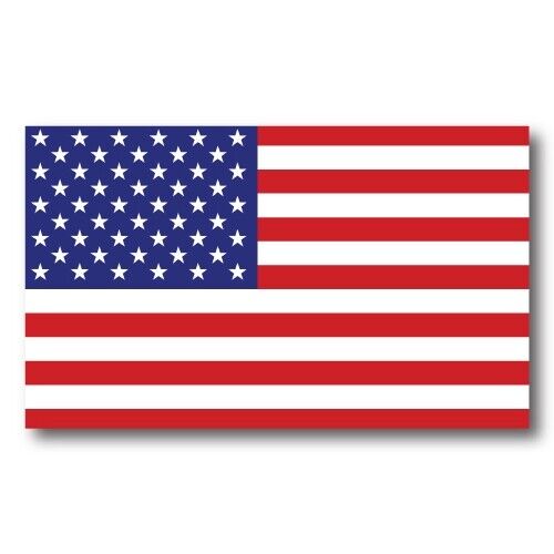 Magnet Me Up American Flag Magnet Decal 3x5- Heavy Duty for Car Truck SUV