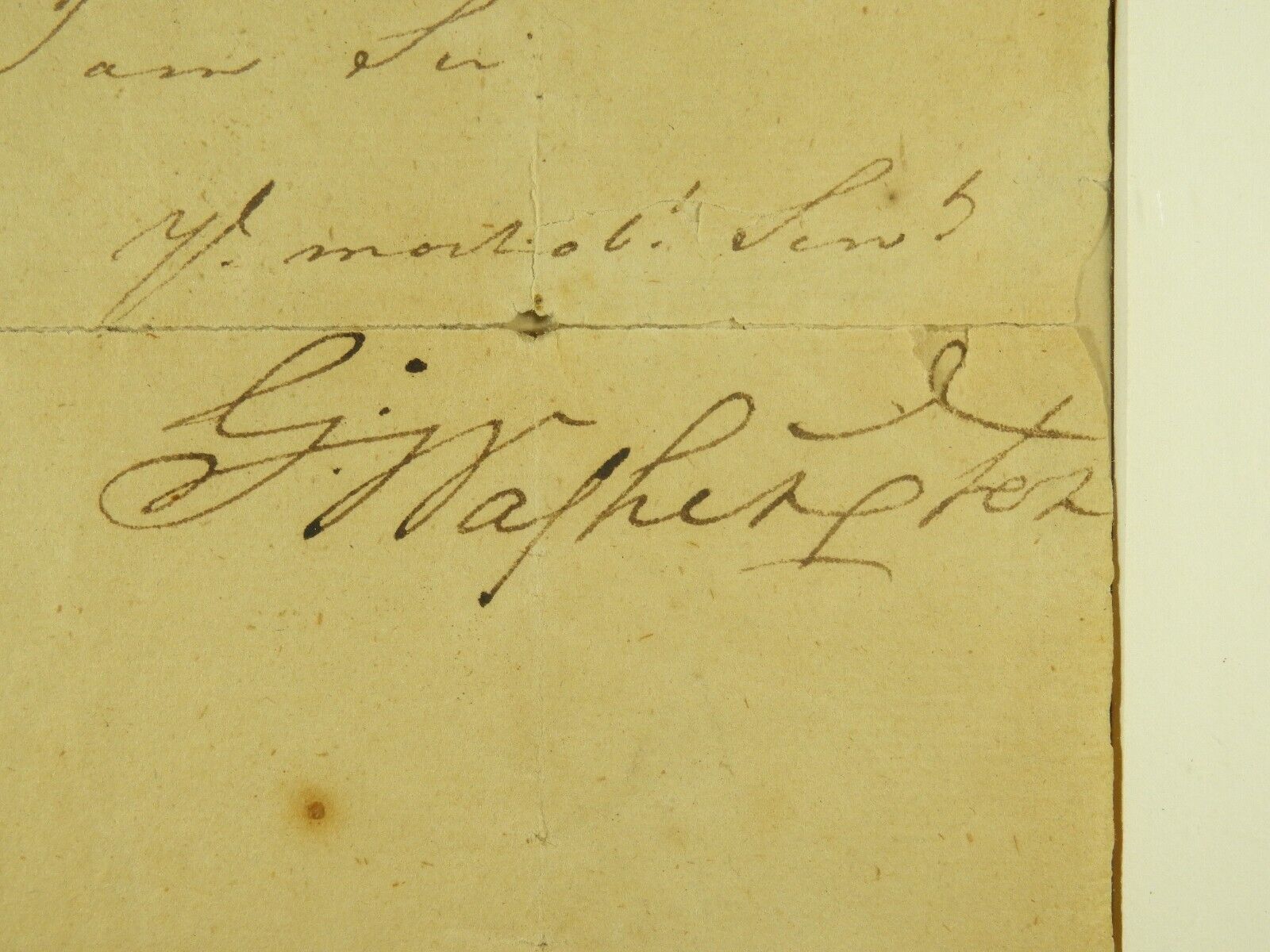 George Washington - Letter Signed - Secures West Point After B. Arnold's Treason