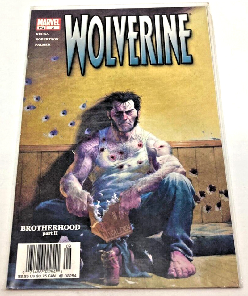 Wolverine # 2 (Aug 2003, Marvel) Brotherhood Part 2