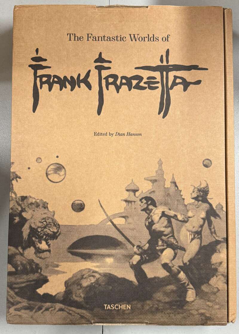 The Fantastic Worlds of Frank Frazetta Artist\'s Edition HC - In Box