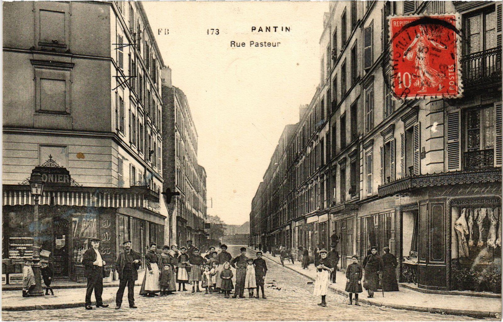 CPA Pantin Rue Pasteur (1391467)