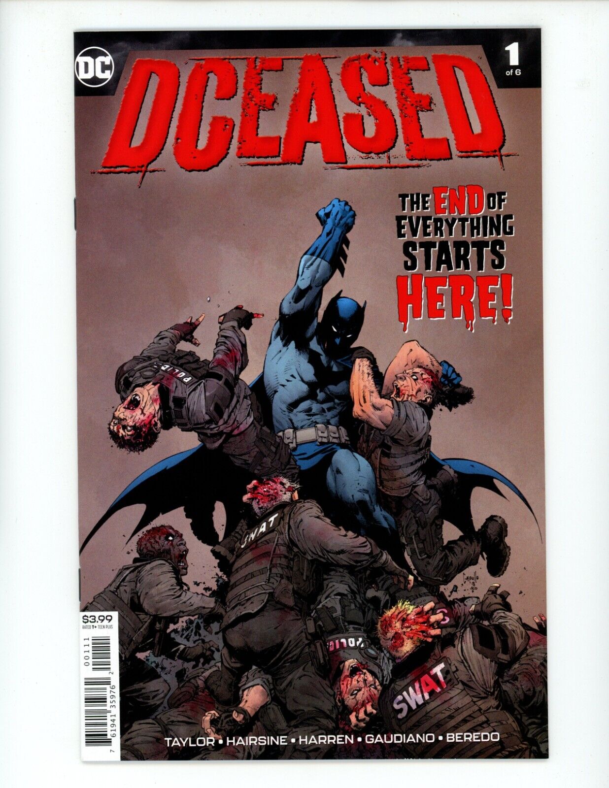 DCeased #1 Comic Book 2019 NM Tom Taylor Greg Capullo DC Batman