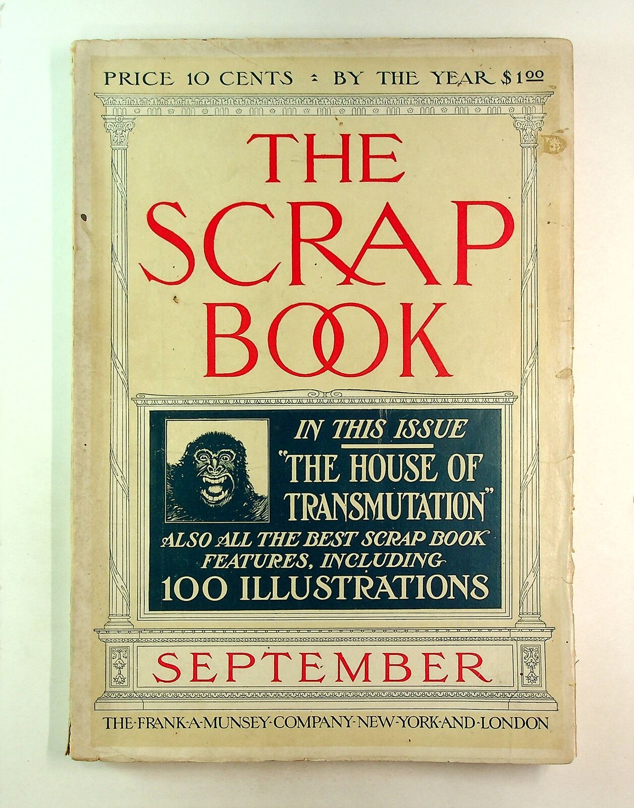 Scrap Book Vol. 8 #3 VG- 3.5 1909