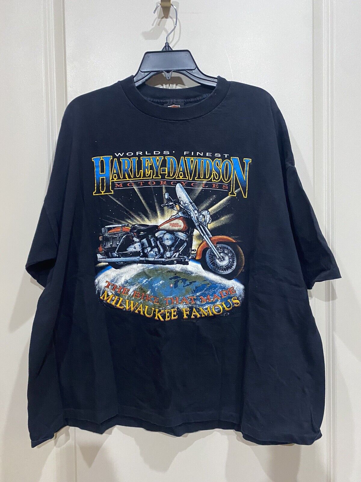 Harley Davidson 1992 Holoubek T-Shirt. Stuart Florida. XXL