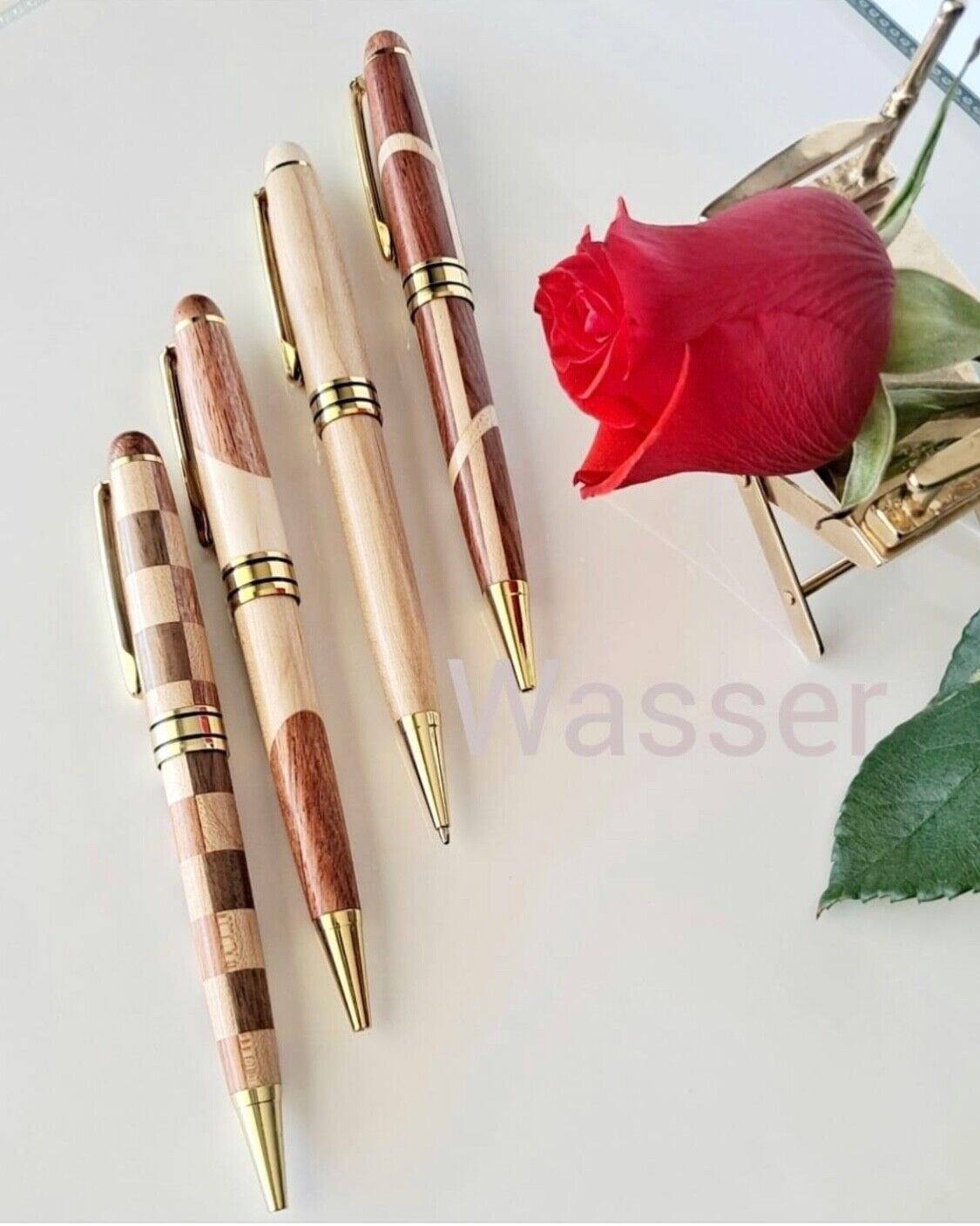 Hand crafted wooden Slimline Pen made from Maple Wood