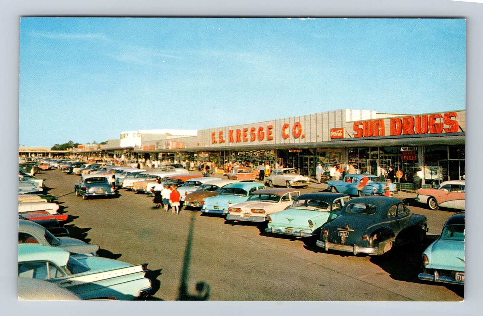 Monroeville PA-Pennsylvania, Monroeville Shopping Center, Vintage Postcard