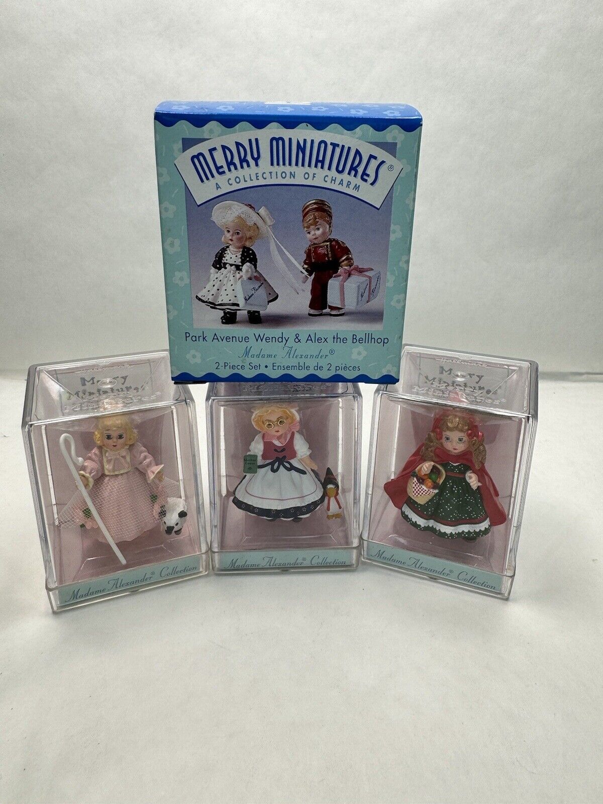 Hallmark Merry Miniature Figurines Madame Alexandra Lot