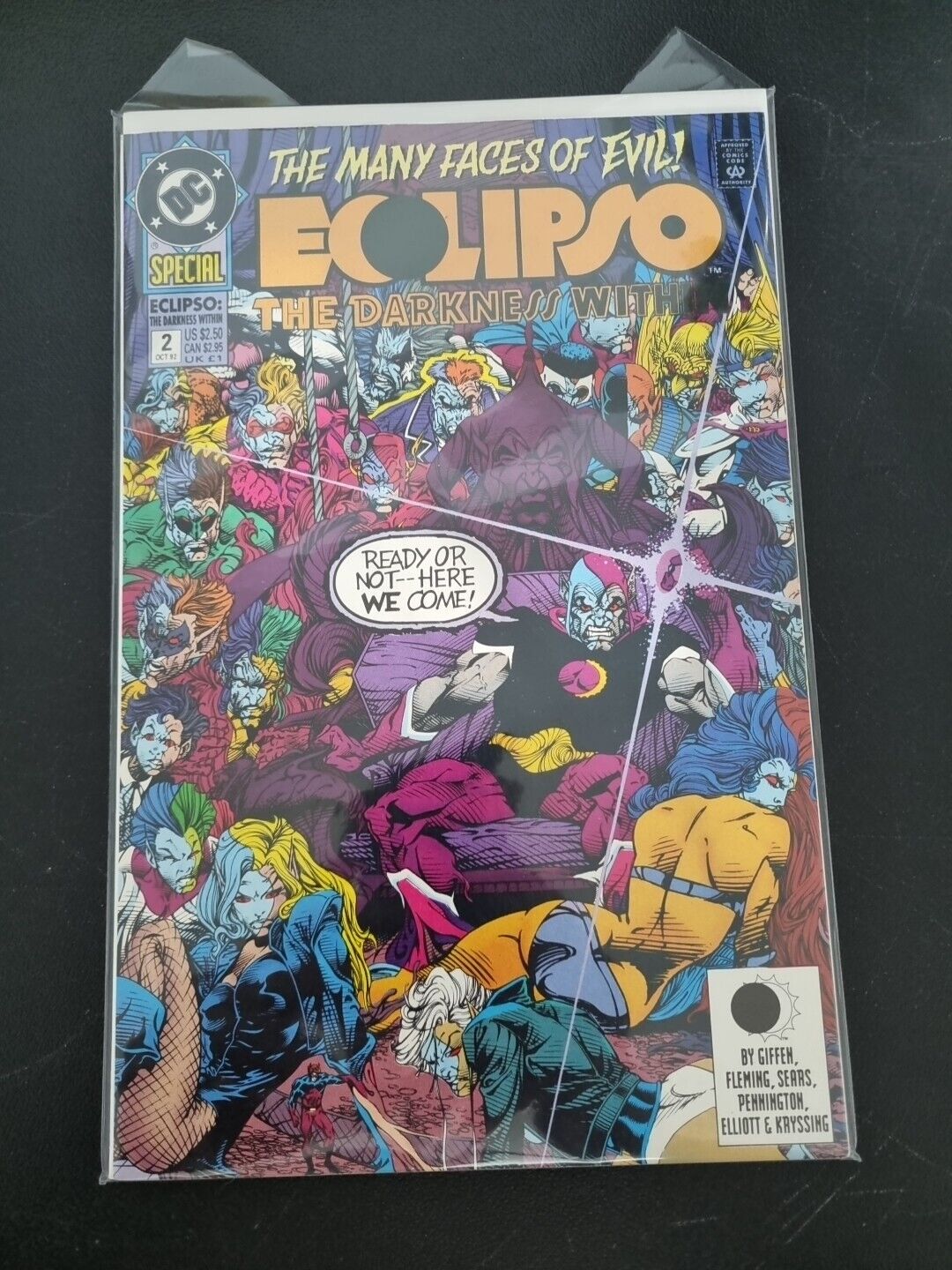 Eclipso: The Darkness Within #2 DC comics NM Full description below [j]